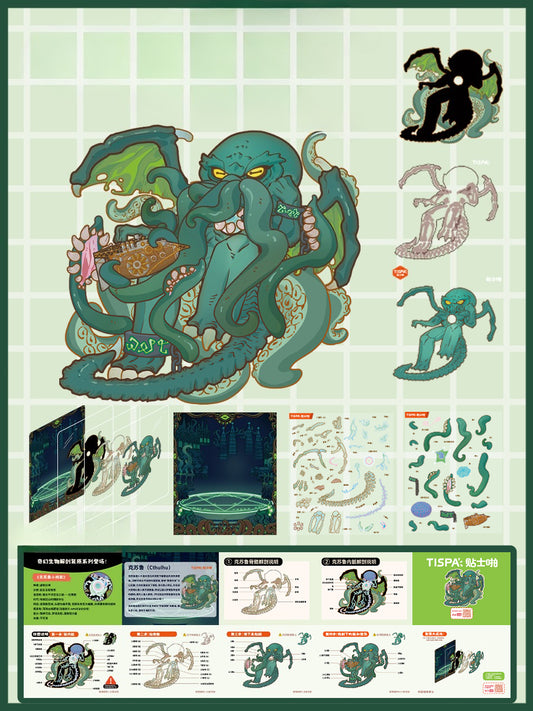 Anatomiczne i Restauracyjne 2.0, Naklejki Sceniczne, 3D Miniatury Scen, Naklejki Antystresowe DIY, Naklejki do Tworzenia Scen, Naklejki DIY