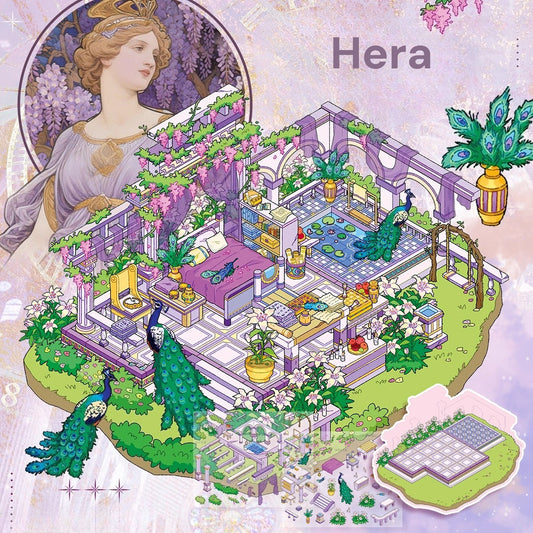 Mitologia Starożytnej Grecji | Seria Scene Joy 10.0 | Naklejki Sceniczne, 3D Miniatury Scen, Naklejki Antystresowe DIY, Naklejki Do Tworzenia Scen, Naklejki DIY