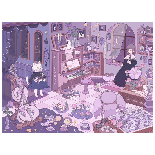 Ancient Castle Fairytale | Scene Garden 6.0 Series | Sticker Scene, 3D Miniature Scene Stickers, Stress-Relief DIY Stickers, Scene-Setting Stickers, DIY Stickers