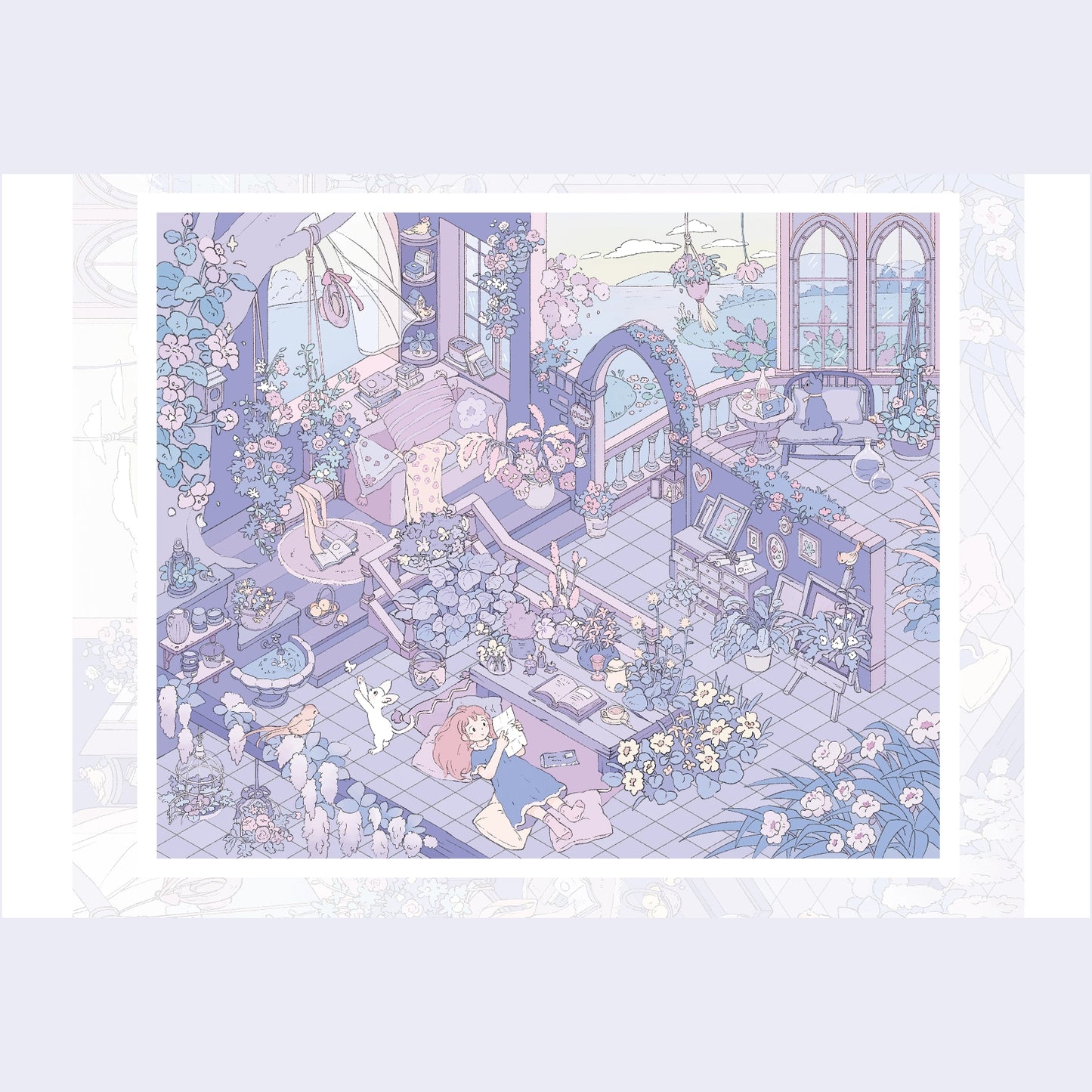 Diamentowe łzy | Kieszonkowa scena seria 17.0 | Sceny naklejek, Naklejki scen 3D miniatur, Naklejki do samodzielnego montażu łagodzące stres, Naklejki układające scenę, Naklejki DIY