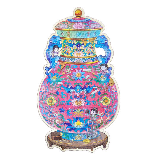 점보 퍼즐 스티커 | 복원 아티스트 시리즈 | 스티커 장면, 3D 미니어처 장면 스티커, 스트레스 해소 DIY 스티커, 장면 설정 스티커