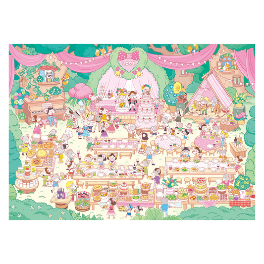 Mouse's Home, Big Size, Pocket Scene Series 11.0 | Naklejka z Wzorem Sceny, 3D Miniatury Naklejki Sceniczne, Naklejki Relaksacyjne DIY, Naklejki do Tworzenia Scen, Naklejki DIY