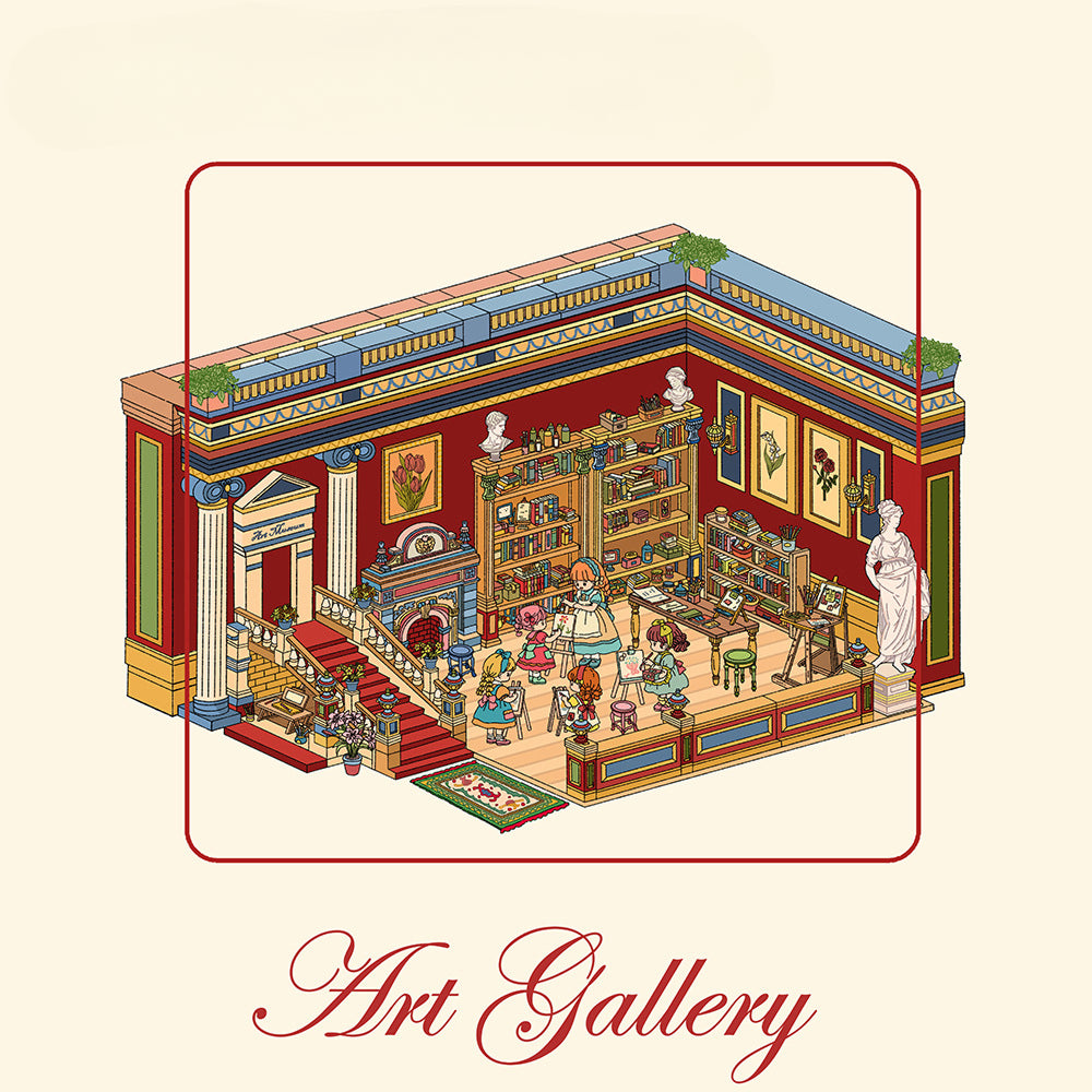 Motyw Vintage | Seria Scene Time 10.0, Naklejki Scenowe, Naklejki Miniatur 3D, Naklejki DIY na Redukcję Stresu, Naklejki do Tworzenia Scen