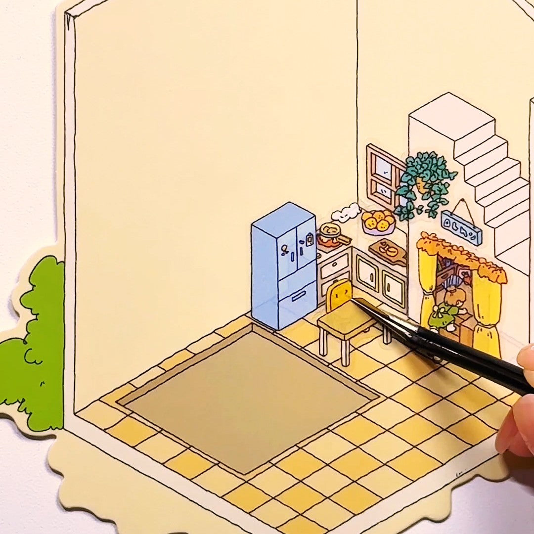 Life Party Theme | Scene World 5.0 Series, Sticker Scene, 3D Miniature ...