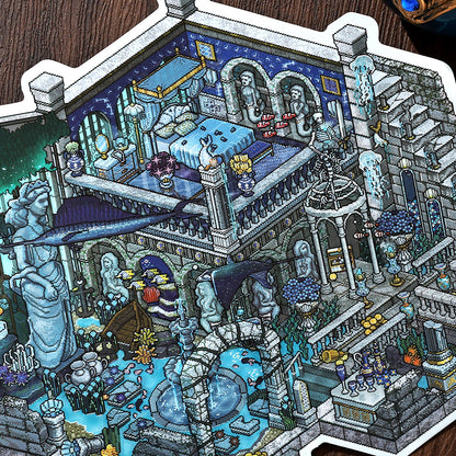 ビッグサイズ | My Little House 10.0 | ステッカーシーン、3Dミニチュアシーンステッカー、ストレス解消DIYステッカー、シーン設定ステッカー、DIYステッカー