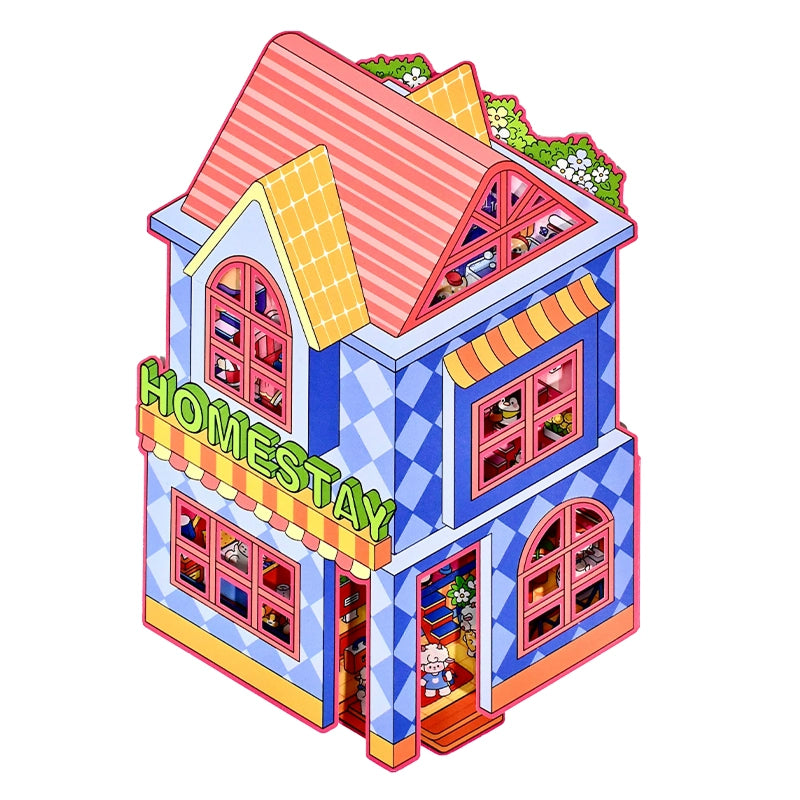 Temat Halloween | Scene World 13.0 Seria | DIY Scena Naklejkowa, 3D Miniatury Scen, Naklejki Antystresowe DIY, Naklejki do Tworzenia Scen, Naklejki DIY