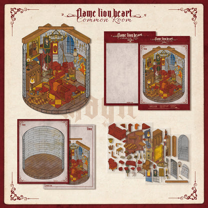 Magic Theme | Scene Joy Serie 8.0 | Sticker-Szene, 3D-Miniatur-Szenen-Sticker, Stressabbau DIY-Sticker, Szenen-Gestaltungssticker, DIY-Sticker