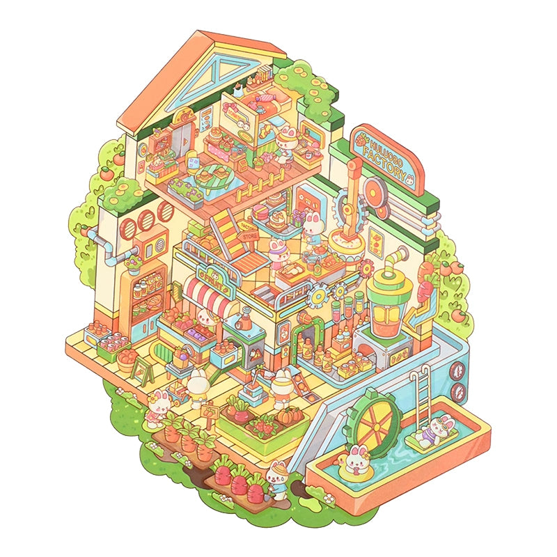 Temat Halloween | Scene World 13.0 Seria | DIY Scena Naklejkowa, 3D Miniatury Scen, Naklejki Antystresowe DIY, Naklejki do Tworzenia Scen, Naklejki DIY