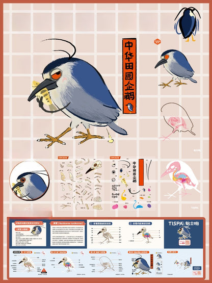 Anatomique et restauration 2.0, Scène autocollante, Autocollants de scène miniature 3D, Autocollants DIY anti-stress, Autocollants de mise en scène, Autocollants DIY