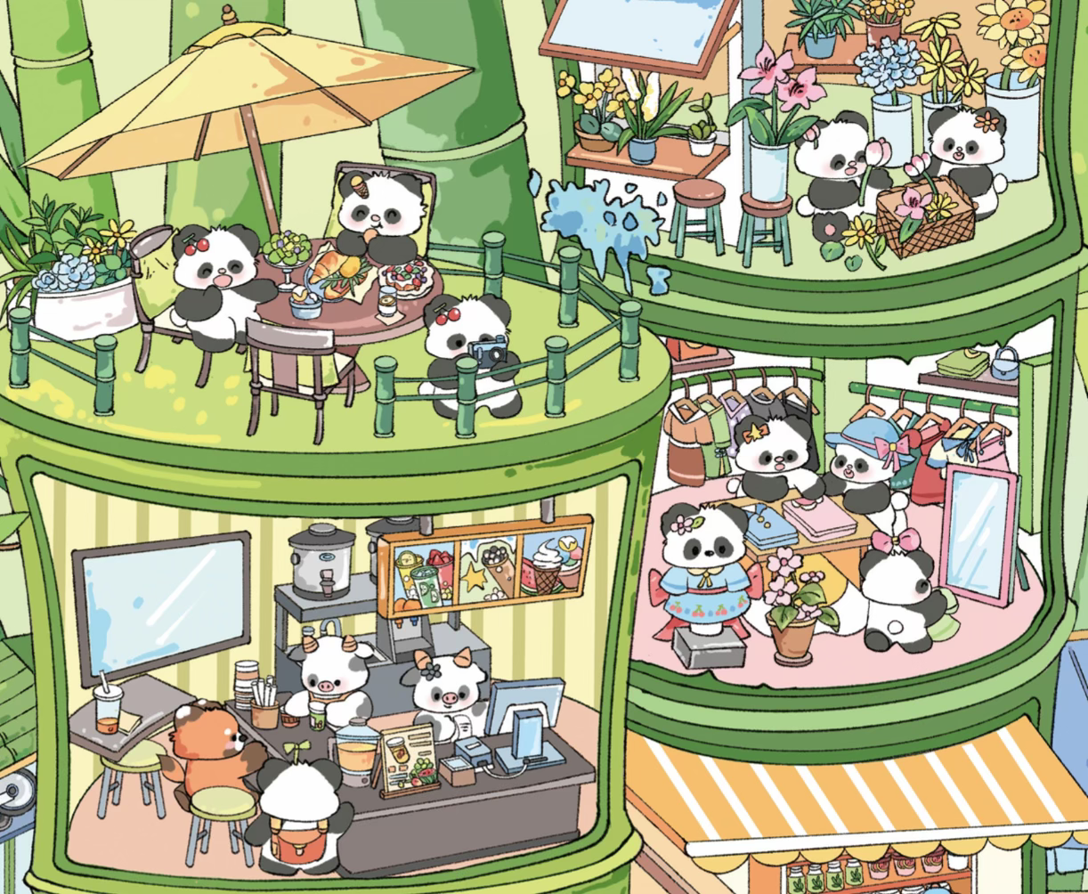 Seria Scene Joy 13.0 | Naklejki Sceniczne, Naklejki 3D Miniatury Scen, Naklejki DIY Leczące Stres, Naklejki Ustawiające Scenę, Naklejki DIY