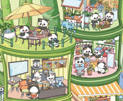 Seria Scene Joy 13.0 | Naklejki Sceniczne, Naklejki 3D Miniatury Scen, Naklejki DIY Leczące Stres, Naklejki Ustawiające Scenę, Naklejki DIY