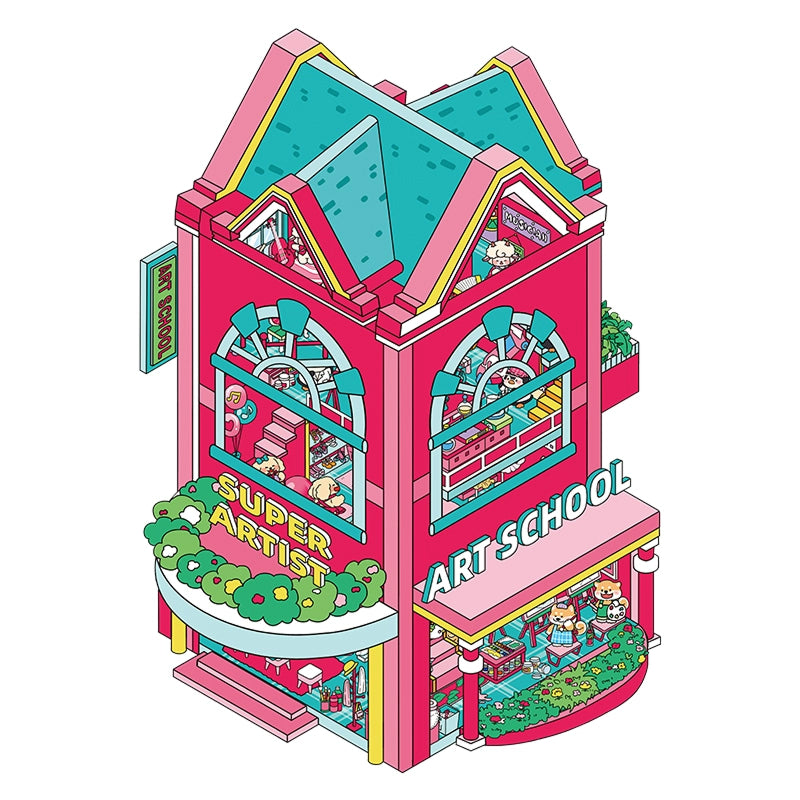 Temat Halloween | Scene World 13.0 Seria | DIY Scena Naklejkowa, 3D Miniatury Scen, Naklejki Antystresowe DIY, Naklejki do Tworzenia Scen, Naklejki DIY