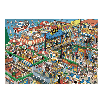 Amerykański styl komiksowy | Duży rozmiar | Magiczna Scena 11.0 Seria | Naklejki Sceniczne, 3D Miniaturowe Naklejki Sceniczne, Naklejki DIY ulatniające stres, Naklejki Ustawiające Scenę