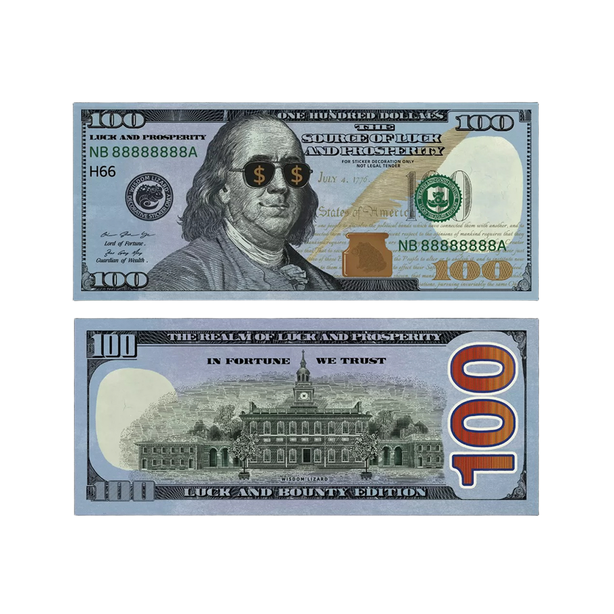 Banknote | US Dollar | British Pound | South Korean Won | Sticker Scene, Miniature Scene Stickers, Stress-Relief DIY Stickers, Scene-Setting Stickers