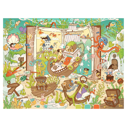 Duży rozmiar | Motyw baśniowy | Świat Scen 17.0 Seria | DIY Naklejki Sceniczne, 3D Miniatury Sceniczne Naklejki, Naklejki DIY na odprężenie, Naklejki do Tworzenia Sceny, Naklejki DIY