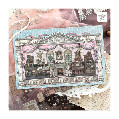 Big Size | My Little House 13.0 | Sticker Scene, 3D Miniature Scene Stickers, Stress-Relief DIY Stickers, Scene-Setting Stickers, DIY Stickers