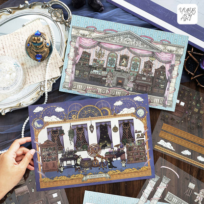 Big Size | My Little House 13.0 | Sticker Scene, 3D Miniature Scene Stickers, Stress-Relief DIY Stickers, Scene-Setting Stickers, DIY Stickers