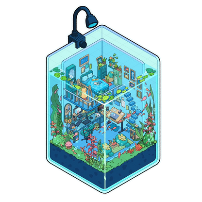 Big Size | Pocket Scene Series 9.0 | Sticker Scene, 3D Miniature Scene Stickers, Stress-Relief DIY Stickers, Scene-Setting Stickers, DIY Stickers