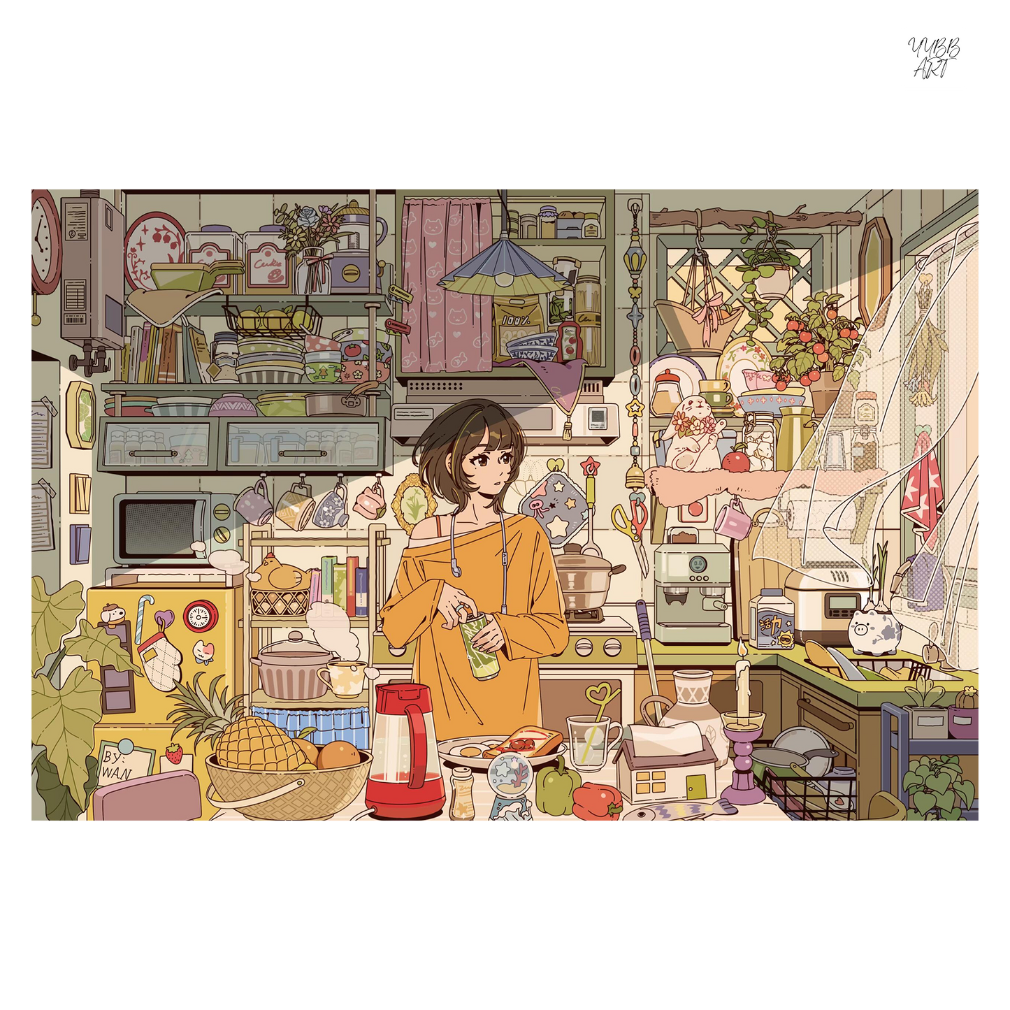 대형 | Scene Art 24.0 시리즈 | 스티커 씬, 3D 미니어처 씬 스티커, 스트레스 해소 DIY 스티커, 씬 연출 스티커