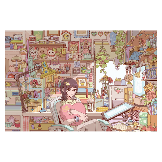 Big Size | Scene Art 24.0 Series | Sticker Scene, 3D Miniature Scene Stickers, Stress-Relief DIY Stickers, Scene-Setting Stickers