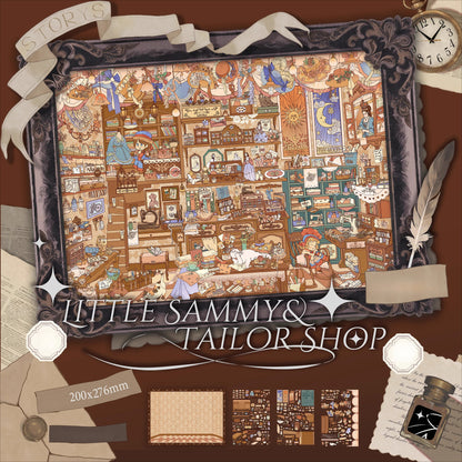 Duży rozmiar | Seria Scene Magic 12.0 | Sceneria z naklejek, miniaturowe naklejki sceniczne 3D, odstresowujące naklejki DIY, naklejki do tworzenia scenerii