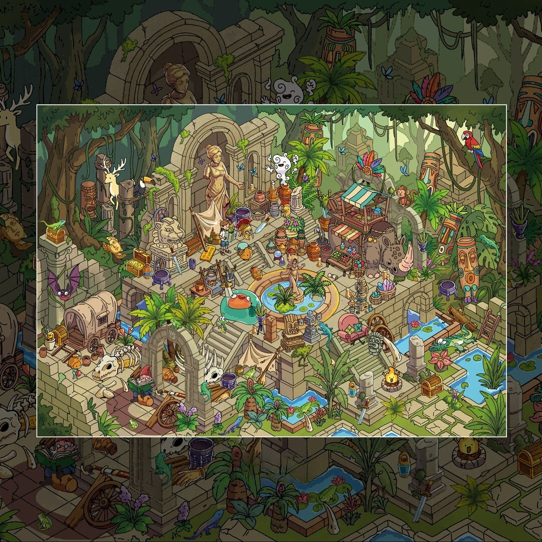 Big Size | Scene World 23.0 Series | DIY Sticker Scene, 3D Miniature Scene Stickers, Stress-Relief DIY Stickers, Scene-Setting Stickers, DIY Stickers