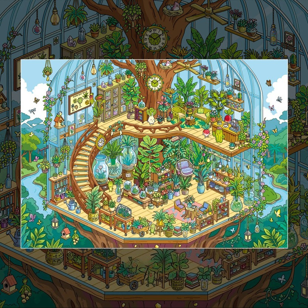 Big Size | Scene World 23.0 Series | DIY Sticker Scene, 3D Miniature Scene Stickers, Stress-Relief DIY Stickers, Scene-Setting Stickers, DIY Stickers