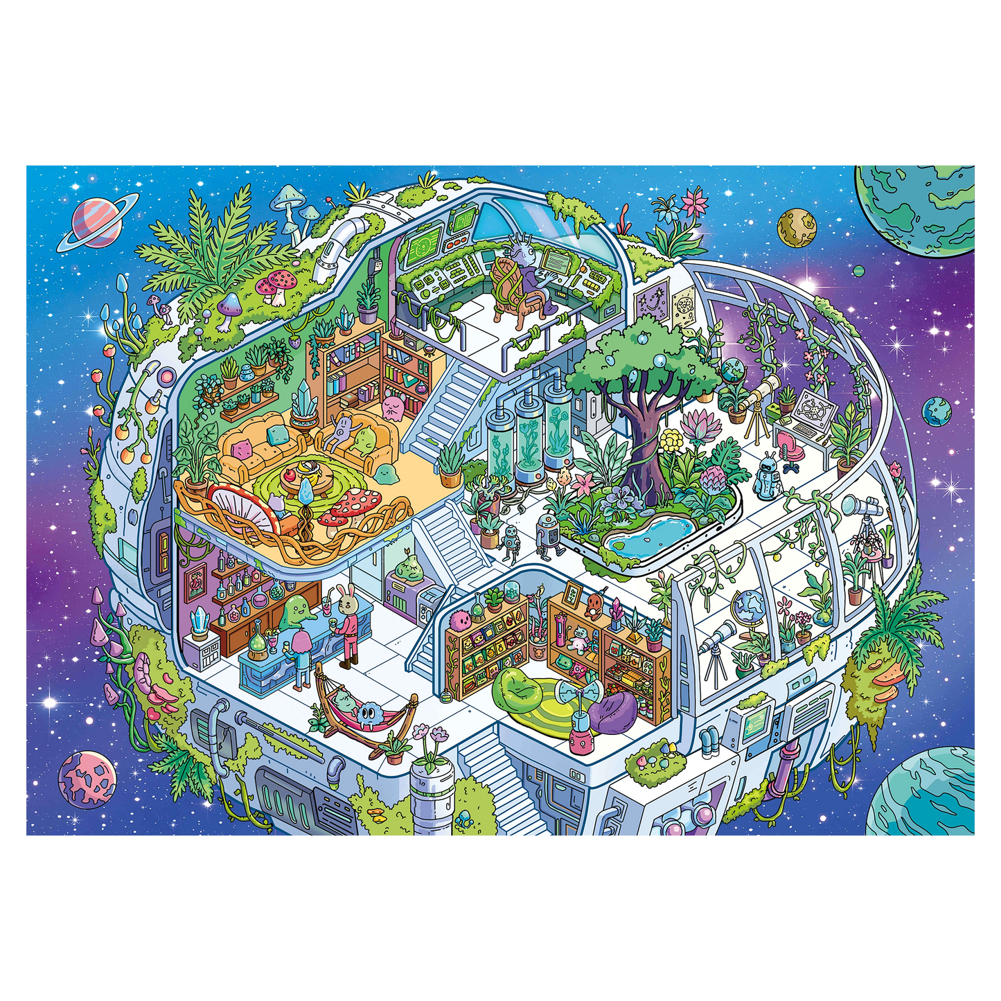 Big Size | Scene World 23.0 Series | DIY Sticker Scene, 3D Miniature Scene Stickers, Stress-Relief DIY Stickers, Scene-Setting Stickers, DIY Stickers