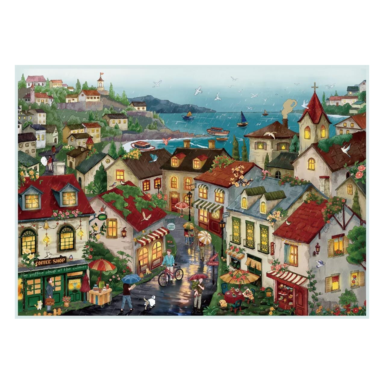 Big Size | Serendipitous Moments | Scene World 22.0 Series | DIY Sticker Scene, 3D Miniature Scene Stickers, Stress-Relief DIY Stickers, Scene-Setting Stickers, DIY Stickers