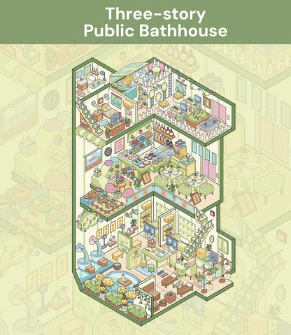 Big Size, Pocket Scene Series 12.0 | Sticker Scene, 3D Miniature Scene Stickers, Stress-Relief DIY Stickers, Scene-Setting Stickers, DIY Stickers