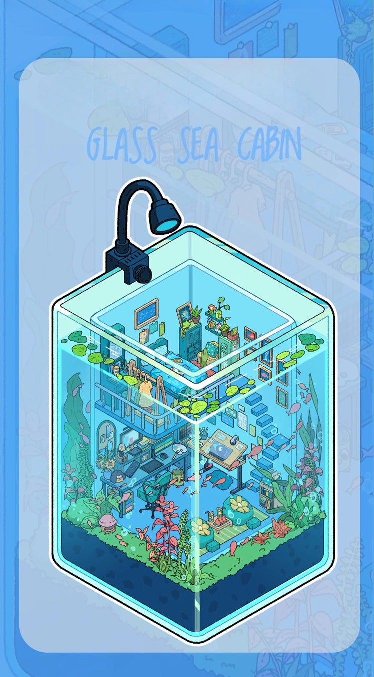 Big Size | Pocket Scene Series 9.0 | Sticker Scene, 3D Miniature Scene Stickers, Stress-Relief DIY Stickers, Scene-Setting Stickers, DIY Stickers