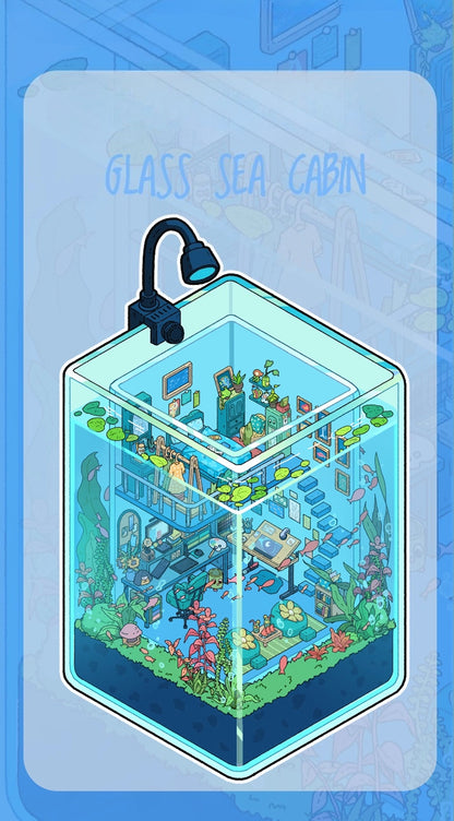 Big Size | Pocket Scene Series 9.0 | Sticker Scene, 3D Miniature Scene Stickers, Stress-Relief DIY Stickers, Scene-Setting Stickers, DIY Stickers