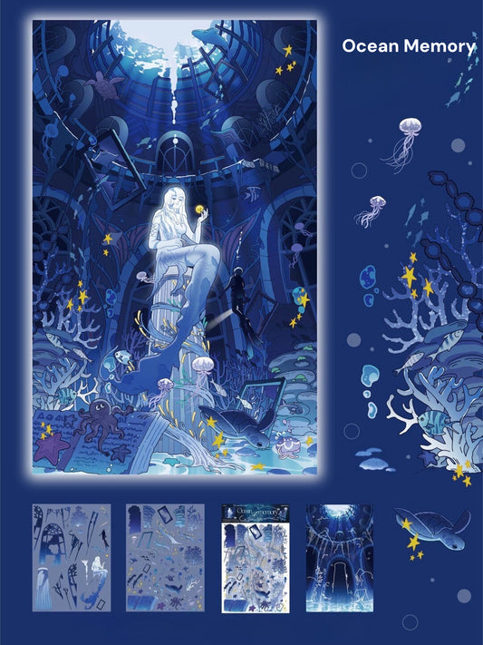 Big Size | Scene Garden 21.0 Series | Sticker Scene, 3D Miniature Scene Stickers, Stress-Relief DIY Stickers, Scene-Setting Stickers, DIY Stickers