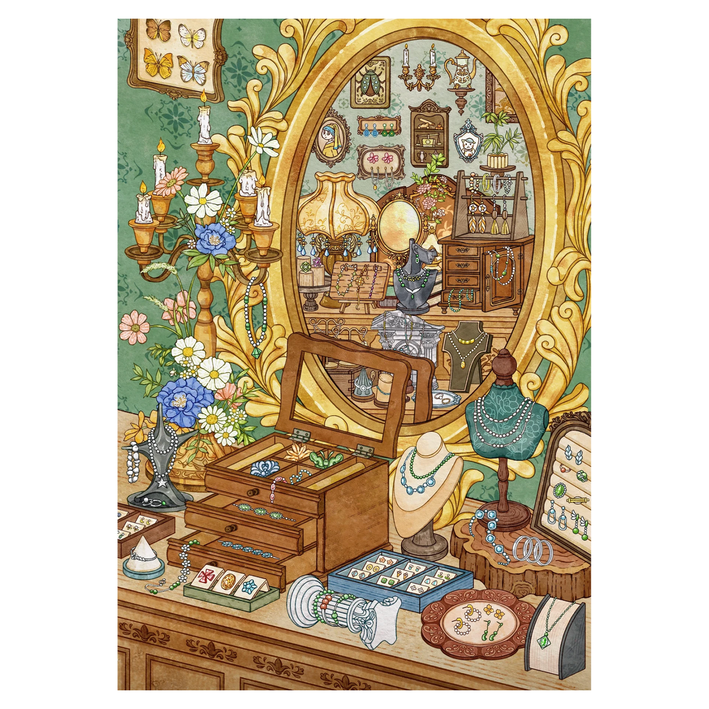 Duży Rozmiar | Seria Scen Joy 15.0 | Naklejki Sceniczne, Naklejki 3D Miniatury Scen, Naklejki DIY do Zmniejszania Stresu, Naklejki Scenograficzne, Naklejki DIY