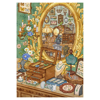 Duży Rozmiar | Seria Scen Joy 15.0 | Naklejki Sceniczne, Naklejki 3D Miniatury Scen, Naklejki DIY do Zmniejszania Stresu, Naklejki Scenograficzne, Naklejki DIY