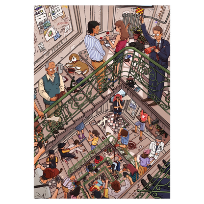 Duży Rozmiar | Seria Scen Joy 15.0 | Naklejki Sceniczne, Naklejki 3D Miniatury Scen, Naklejki DIY do Zmniejszania Stresu, Naklejki Scenograficzne, Naklejki DIY