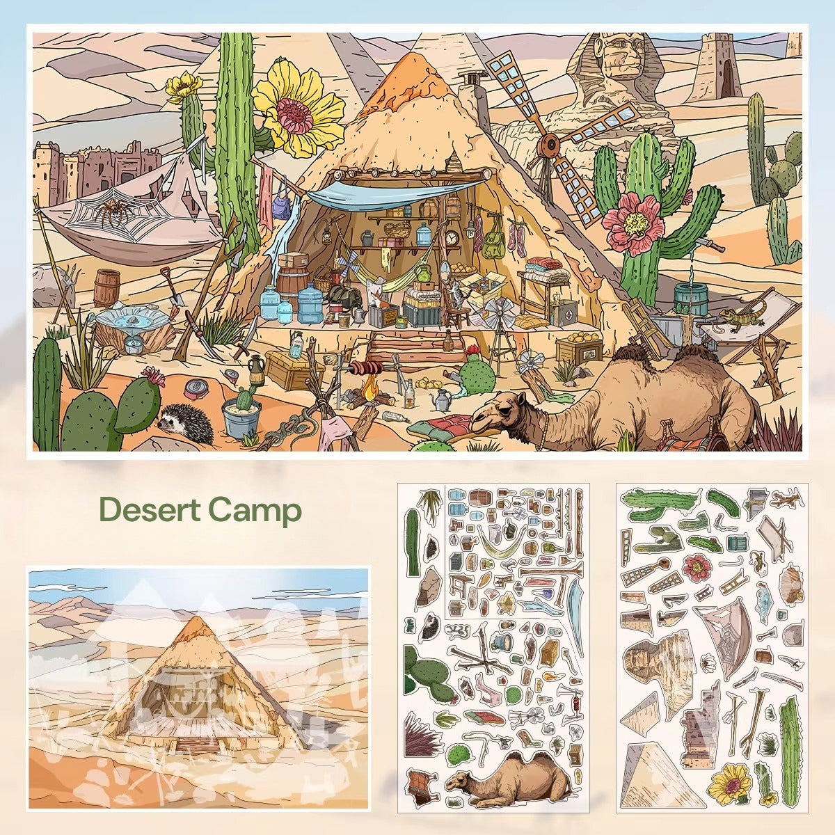 Carnival Pirate Ship | Scene Magic 15.0 Series | Sticker Scene, 3D Miniature Scene Stickers, stress-relief DIY stickers, Scene-setting Stickers