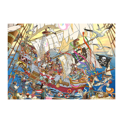 Carnival Pirate Ship | Scene Magic 15.0 Series | Sticker Scene, 3D Miniature Scene Stickers, stress-relief DIY stickers, Scene-setting Stickers