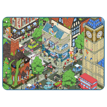 Thème urbain | Grande taille | Série Pocket Scene 20.0 | Sticker décoratif, stickers de scène miniature 3D, stickers DIY anti-stress, stickers de mise en scène, stickers DIY