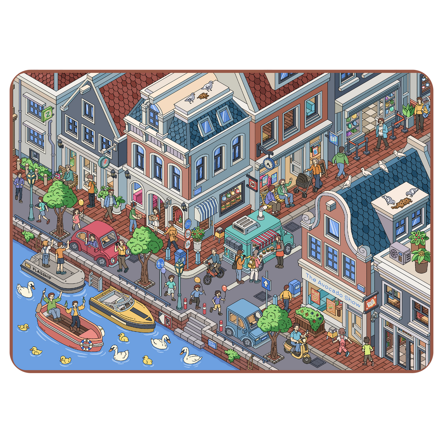 Thème urbain | Grande taille | Série Pocket Scene 20.0 | Sticker décoratif, stickers de scène miniature 3D, stickers DIY anti-stress, stickers de mise en scène, stickers DIY