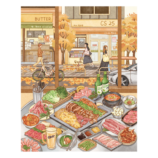 Delicious Theme | Scene Art 21.0 Series | Sticker Scene, 3D Miniature Scene Stickers, Stress-Relief DIY Stickers, Scene-Setting Stickers