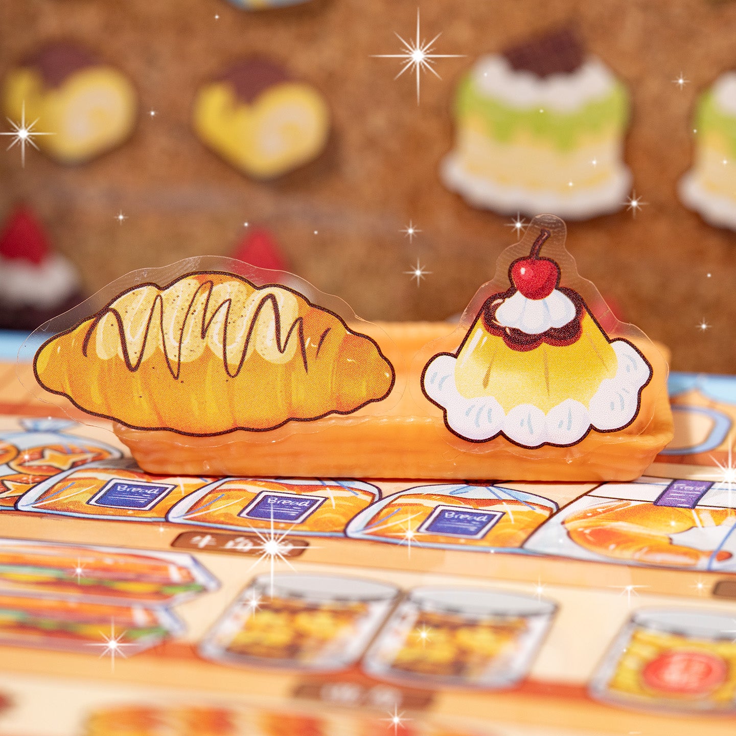 Thème de stockage alimentaire | Livre de scène Série 4.0 | Livre d'autocollants, Scène d'autocollants, Autocollants de scène miniature 3D, Autocollants DIY anti-stress, Autocollants de mise en scène