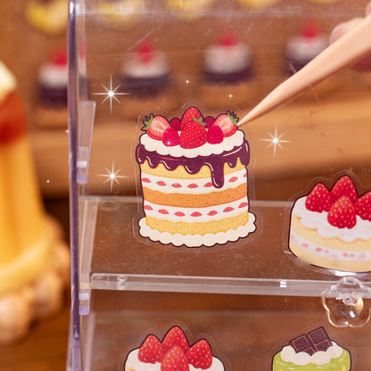 Thème de stockage alimentaire | Livre de scène Série 4.0 | Livre d'autocollants, Scène d'autocollants, Autocollants de scène miniature 3D, Autocollants DIY anti-stress, Autocollants de mise en scène