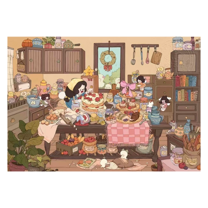 Sonho Difuso | Tamanho Grande | Série Jardim de Cena 23.0 | Etiquetas de Cena, Etiquetas em Miniatura 3D, Etiquetas DIY para Alívio do Estresse, Etiquetas de Configuração de Cena, Etiquetas DIY