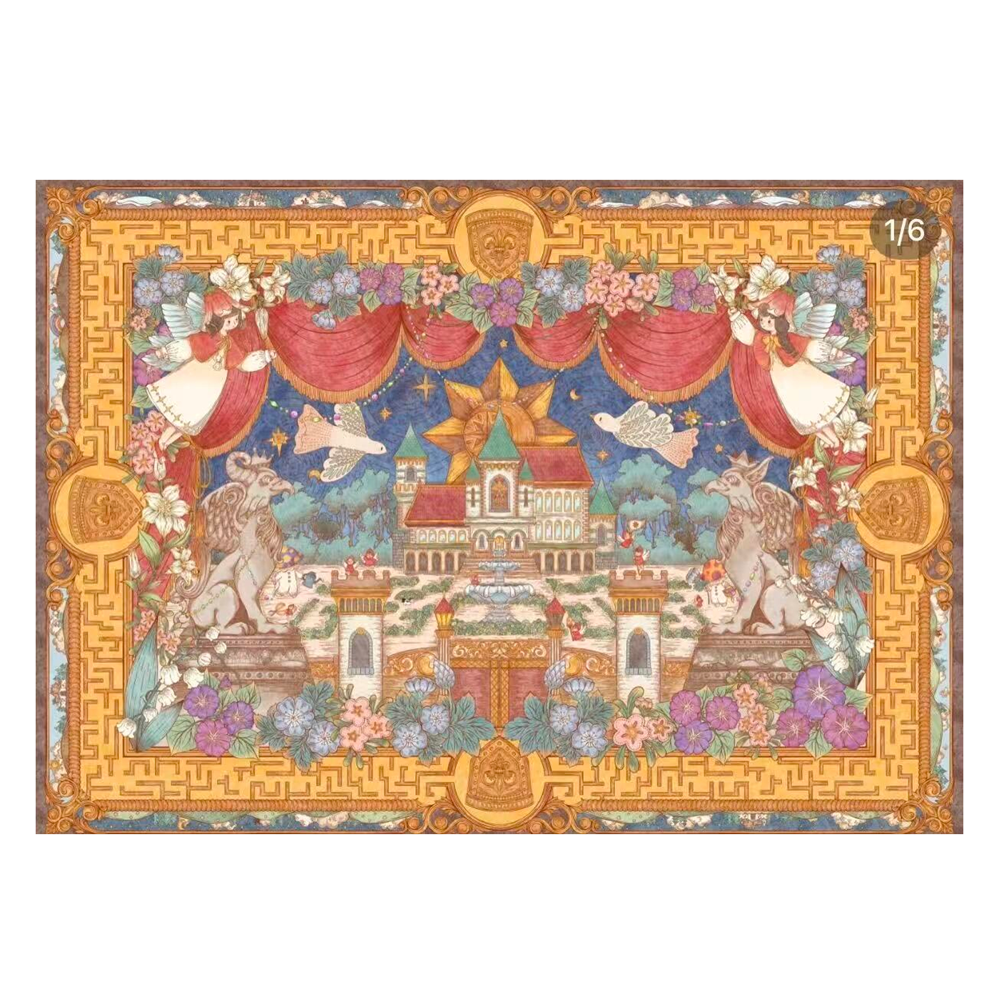 Sonho Difuso | Tamanho Grande | Série Jardim de Cena 23.0 | Etiquetas de Cena, Etiquetas em Miniatura 3D, Etiquetas DIY para Alívio do Estresse, Etiquetas de Configuração de Cena, Etiquetas DIY