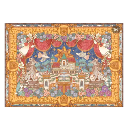 Sonho Difuso | Tamanho Grande | Série Jardim de Cena 23.0 | Etiquetas de Cena, Etiquetas em Miniatura 3D, Etiquetas DIY para Alívio do Estresse, Etiquetas de Configuração de Cena, Etiquetas DIY