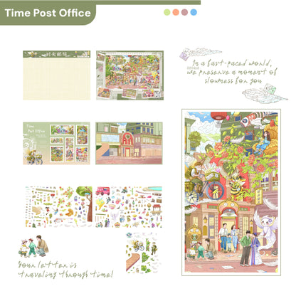 City Theme | Pocket Scene Series 16.0 | Sticker Scene, 3D Miniature Scene Stickers, Stress-Relief DIY Stickers, Scene-Setting Stickers, DIY Stickers