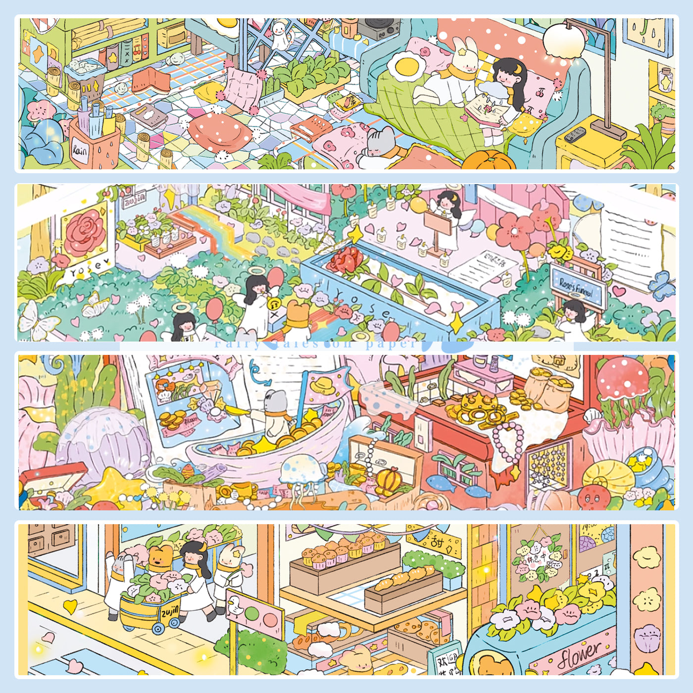 씬 조이 시리즈 9.0 | 스티커 씬, 3D 미니어처 씬 스티커, 스트레스 해소 DIY 스티커, 씬 설정 스티커, DIY 스티커