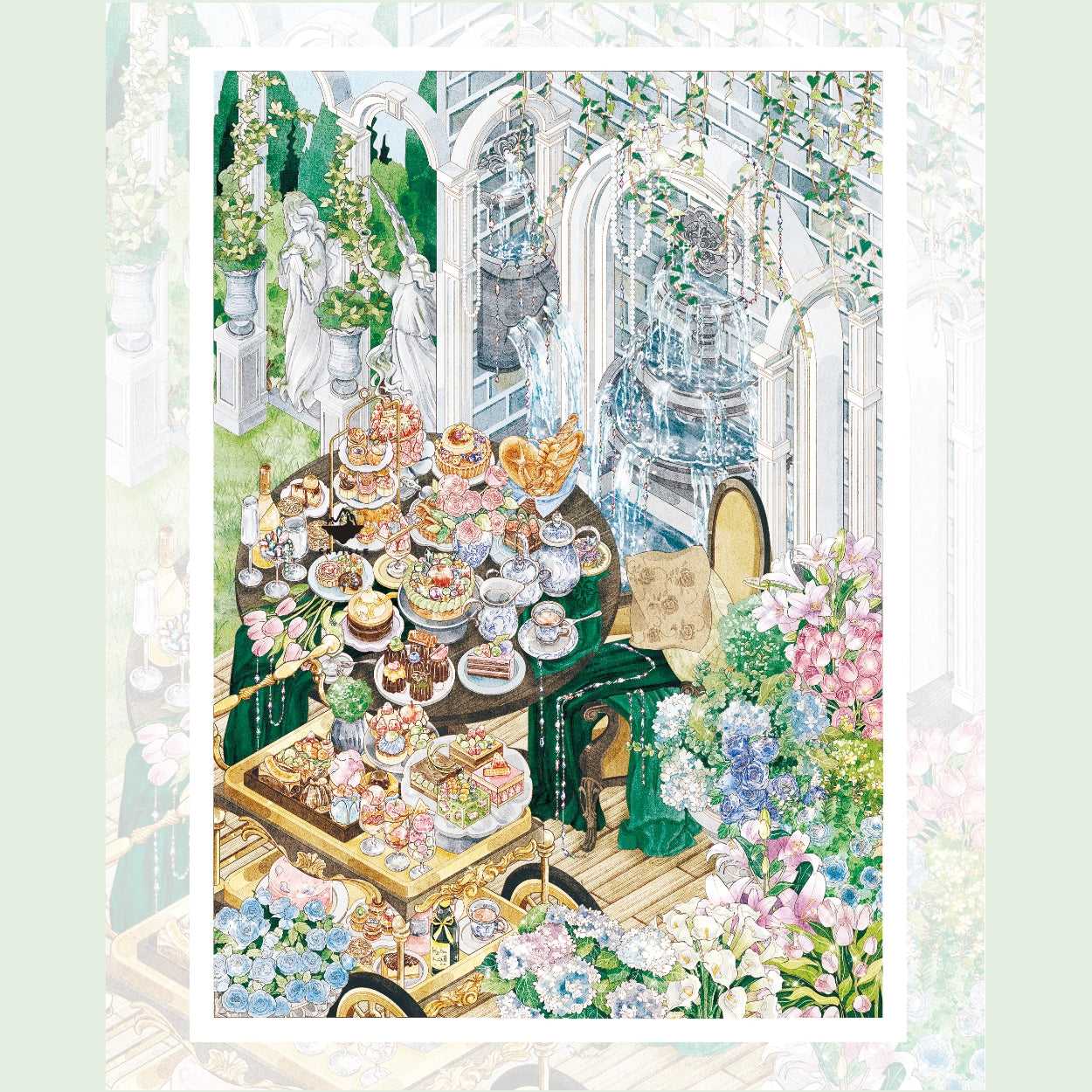 Larmes de Diamant | Série Pocket Scene 17.0 | Scène d'Autocollants, Autocollants de Scène Miniature 3D, Autocollants DIY Antistress, Autocollants de Mise en Scène, Autocollants DIY