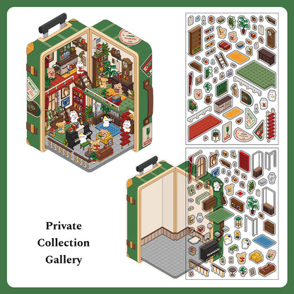 Open Today Series 6.0 | Sticker Scene, 3D Miniature Scene Stickers, Stress-relief DIY stickers, Scene-setting Stickers